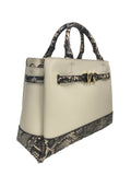 Michael Kors Reed Pebbled Leather Satchel - Velora Luxury Fashion