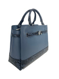 Michael Kors Reed Snake Skin Satchel - Velora Luxury Fashion