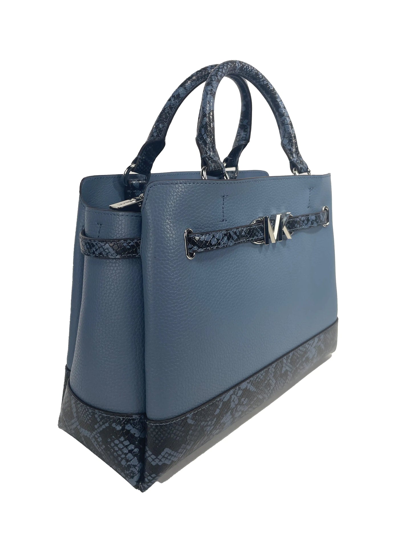 Michael Kors Reed Snake Skin Satchel - Velora Luxury Fashion