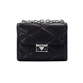 Michael Kors Serena Black Quilted Leather Shoulder Bag - Velora Luxury Fashion