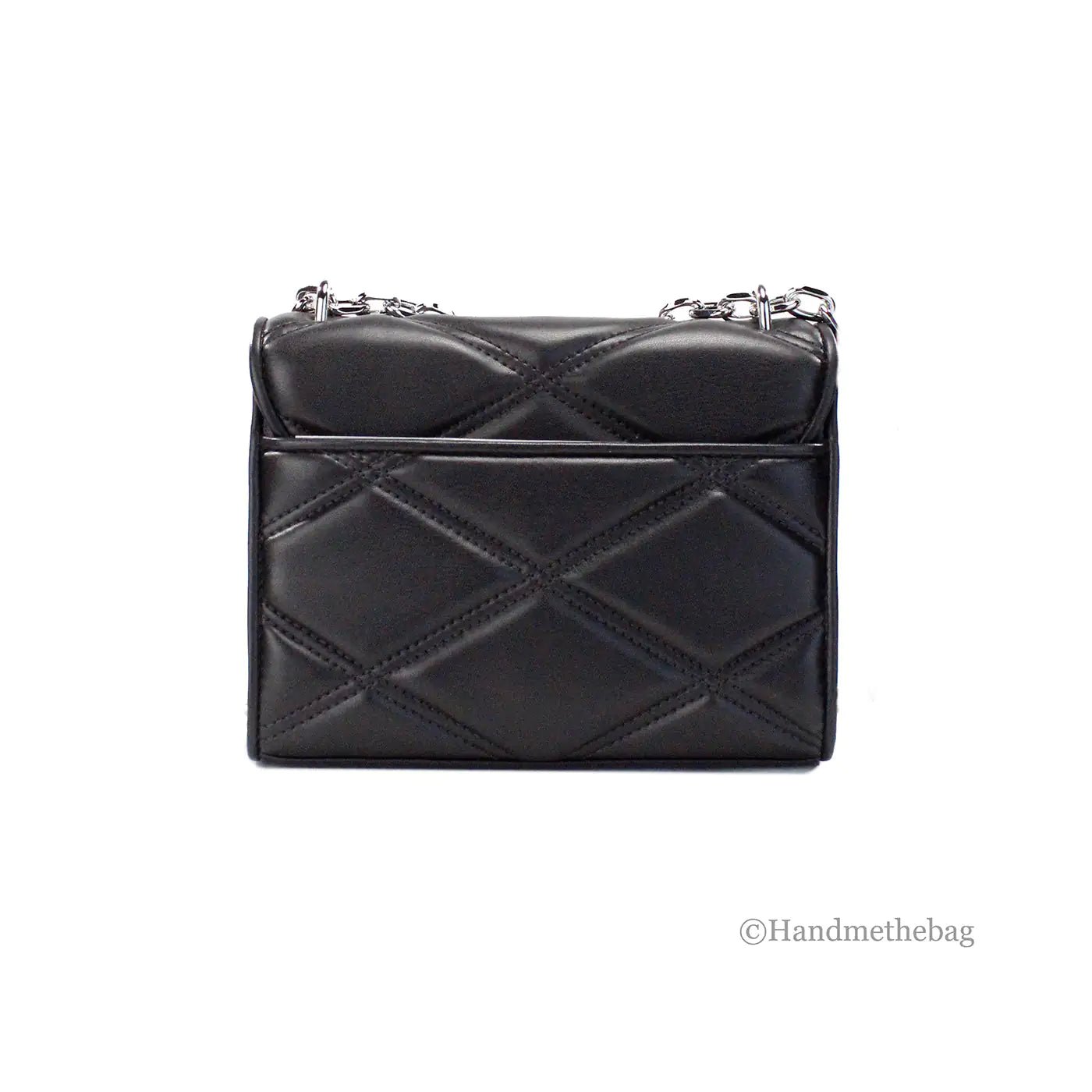 Michael Kors Serena Black Quilted Leather Shoulder Bag - Velora Luxury Fashion