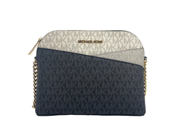 Michael Kors Signature PVC X Dome Crossbody Bag - Velora Luxury Fashion