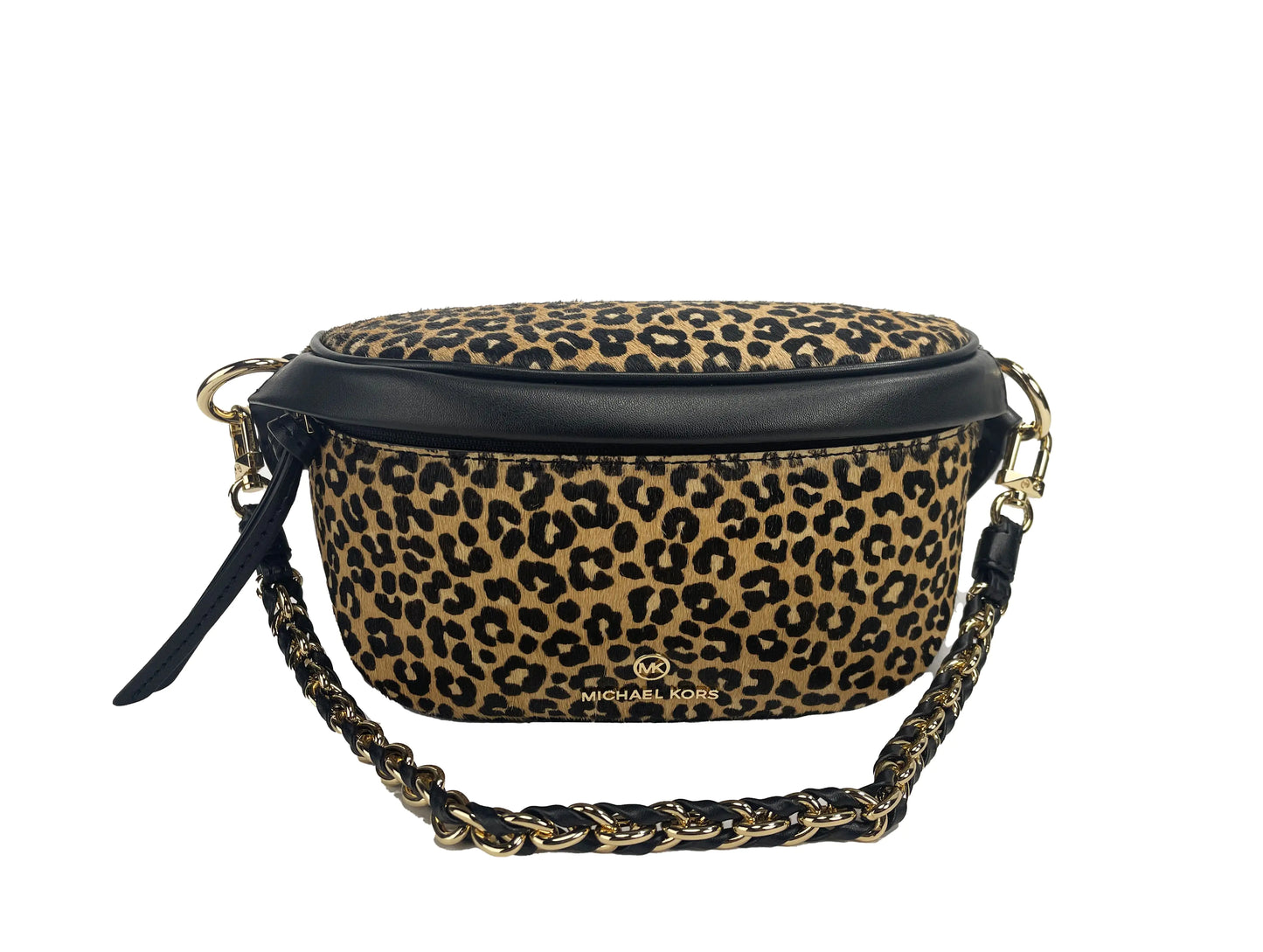 Michael Kors Slater Luxe Leopard Belt Bag - Velora Luxury Fashion