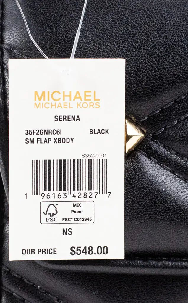 Michael Kors Studded Serena Leather Crossbody - Velora Luxury Fashion