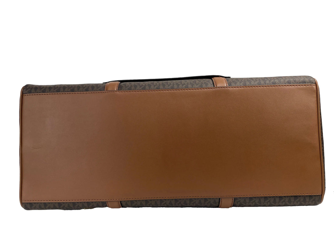Michael Kors Travel XL Brown Weekender - Velora Luxury Fashion