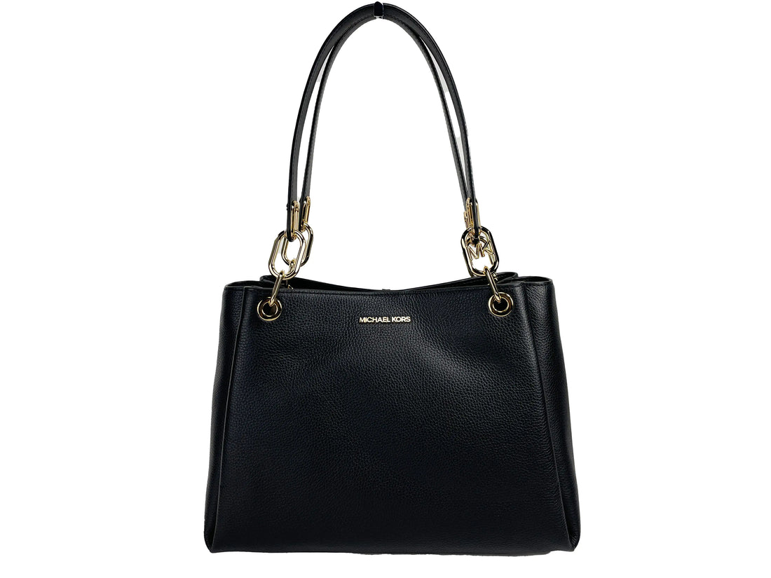 Michael Kors Trisha Signature Shoulder Bag - Velora Luxury Fashion