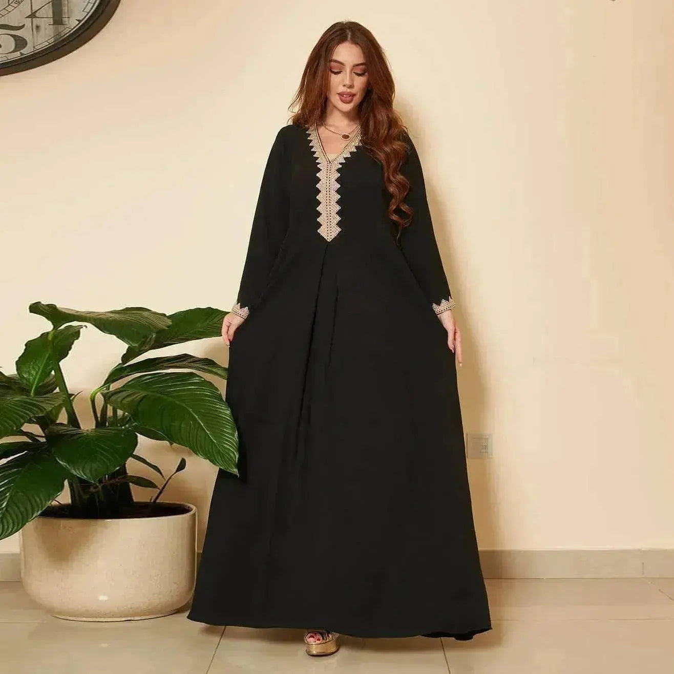 Middle East Arab  Women's Wear Swing Dress