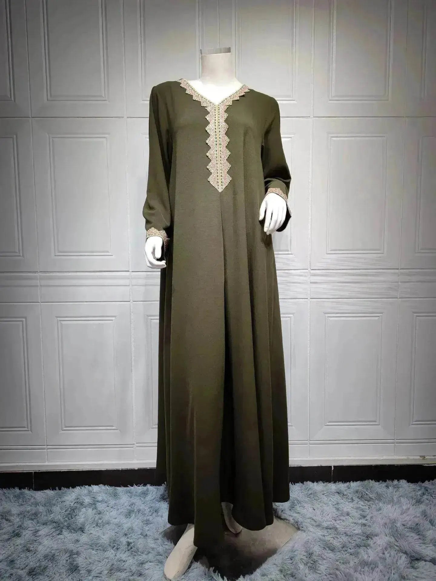 Middle East Arab  Women's Wear Swing Dress
