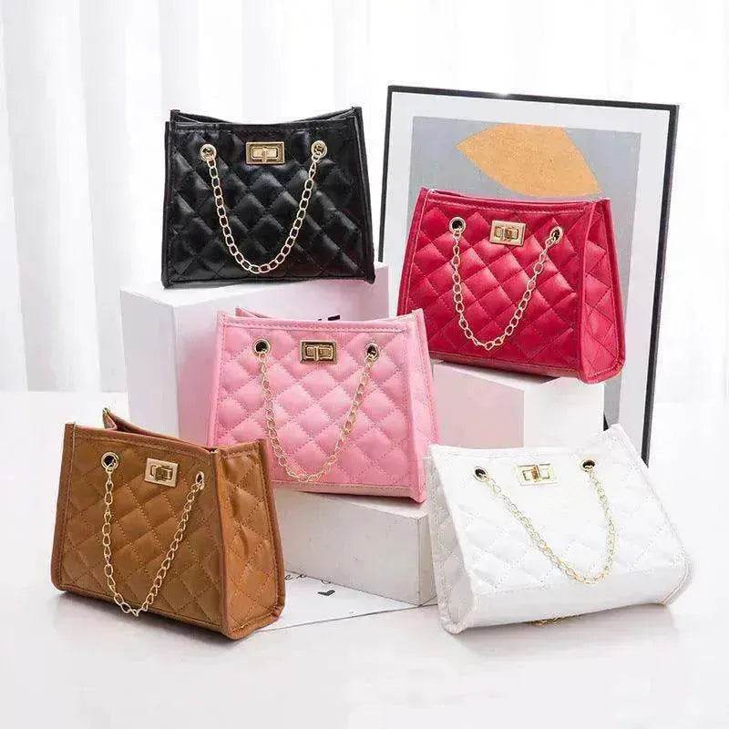 Mini Chain Shoulder Bags Rhombus Sewing Small Square Bags For Women - Velora