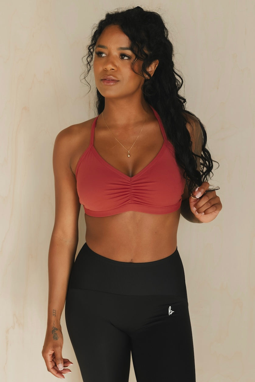 Mini Scrunch Bra - Velora Luxury Fashion