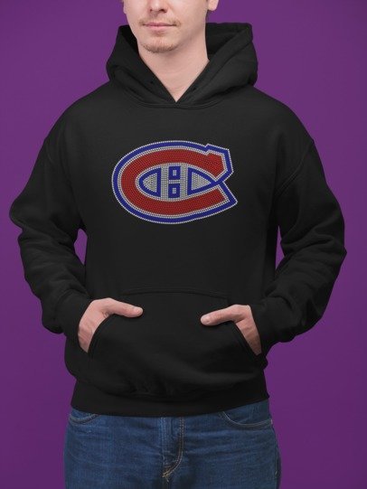 Montreal Canadiens Rhinestone Shirt – NHL Hockey Sparkle Bling Tee | Blingdazzel