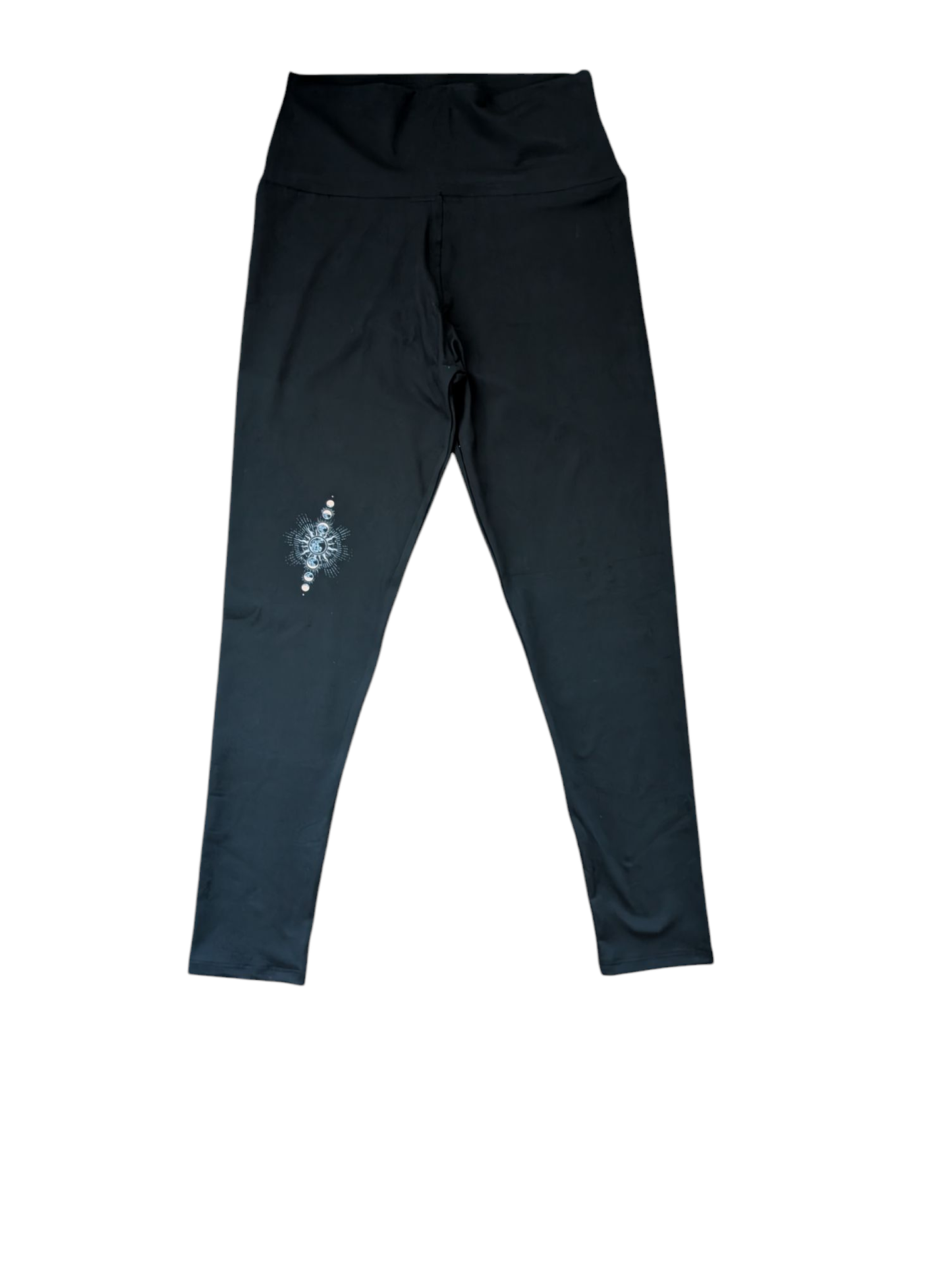 Moon Phase Mystic Leggings – Celestial Clothing for Spiritual Souls - Velora