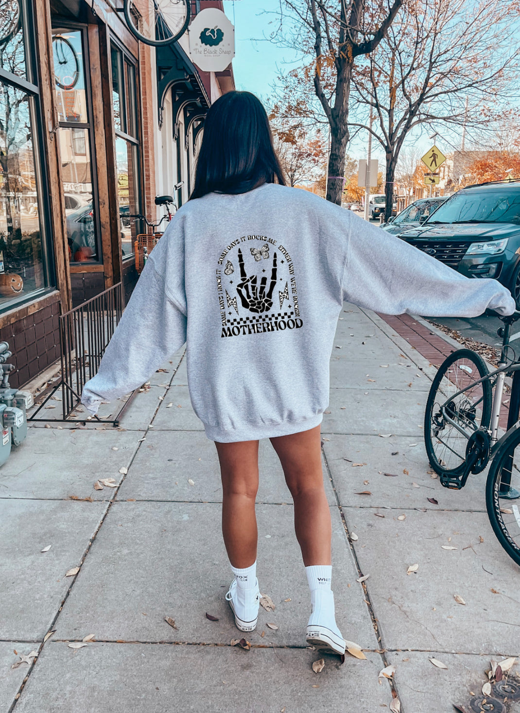 Motherhood PRE-SALE 💀 Crewneck - Velora Luxury Fashion