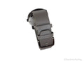 Movado (3600455) Men's Bold Dark Brown Case Red Dial Light Grey Leather Strap Watch - Velora Luxury Fashion