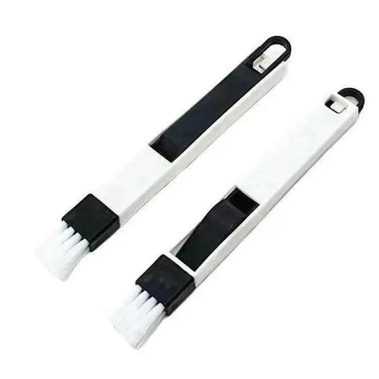 Multi purpose Groove Cleaning Brush With Dustpan Gap for Corners - Velora