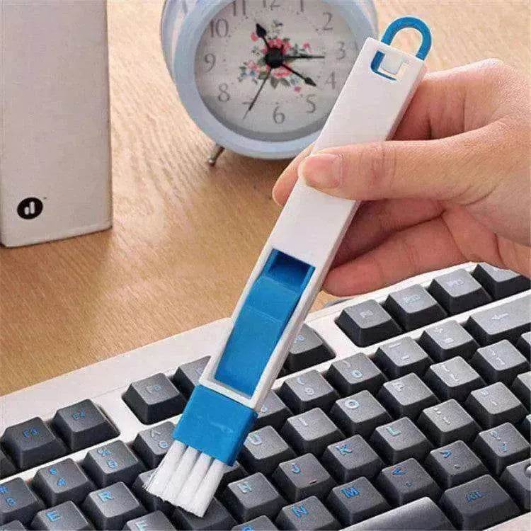 Multi purpose Groove Cleaning Brush With Dustpan Gap for Corners - Velora