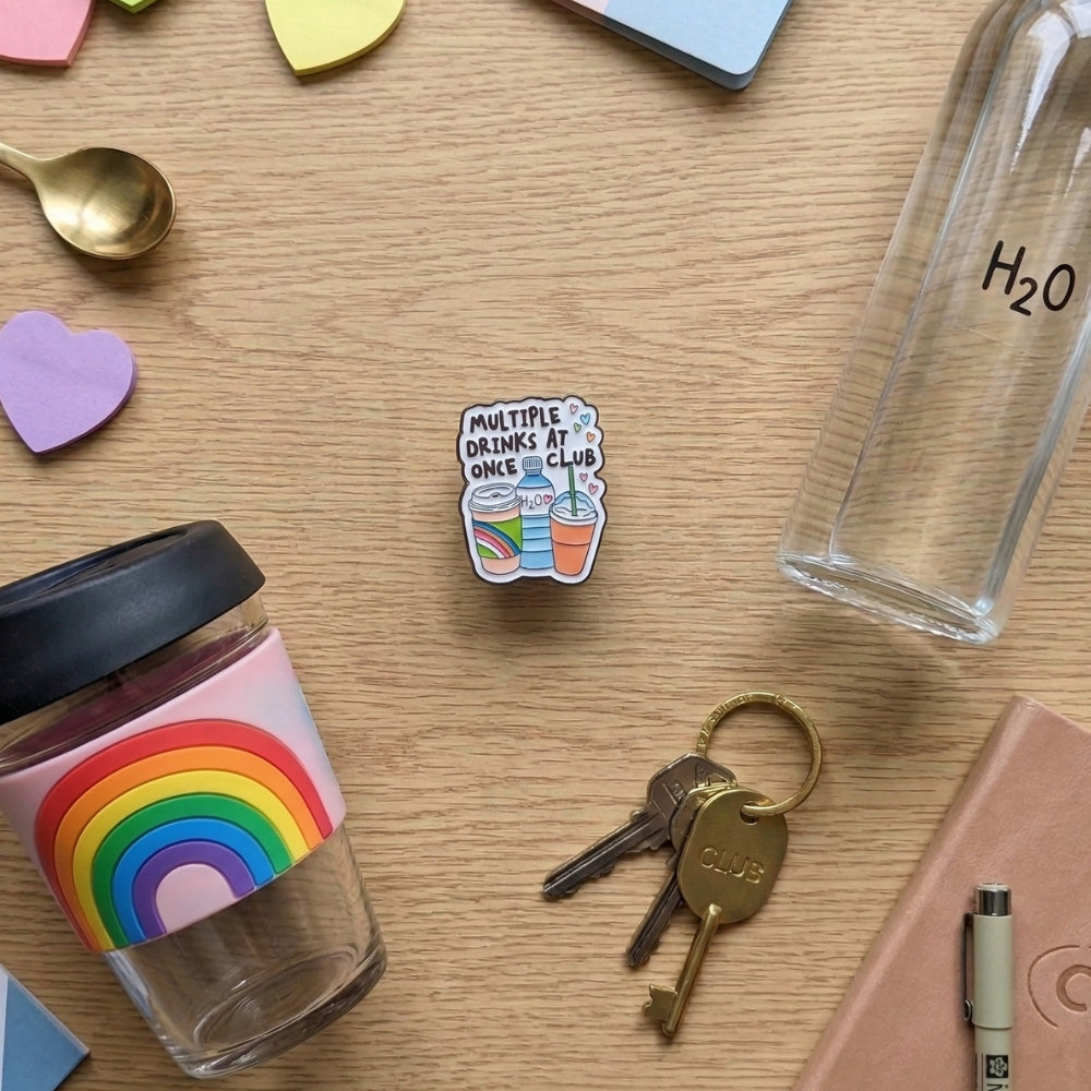 Multiple Drinks At Once Club | Collectible Pin