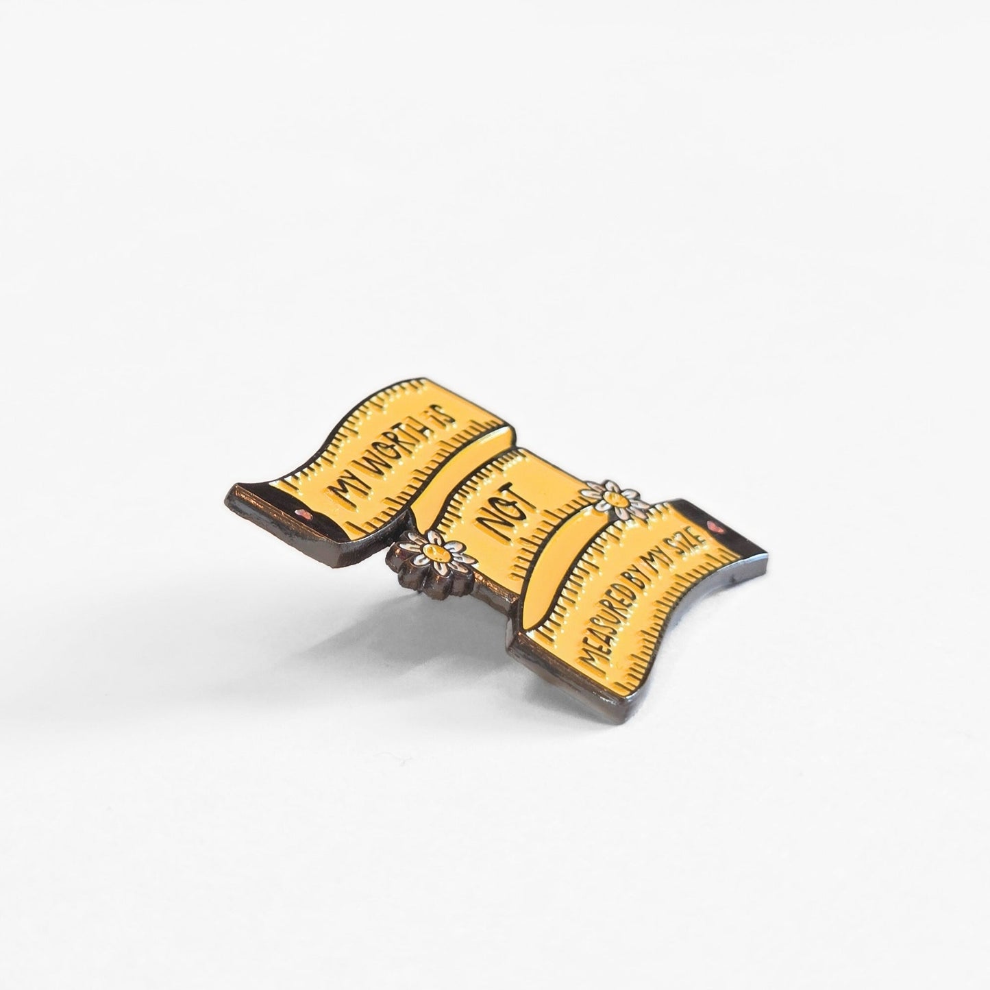 My Worth Is Not Measured By My Size | Collectible Pin - Velora