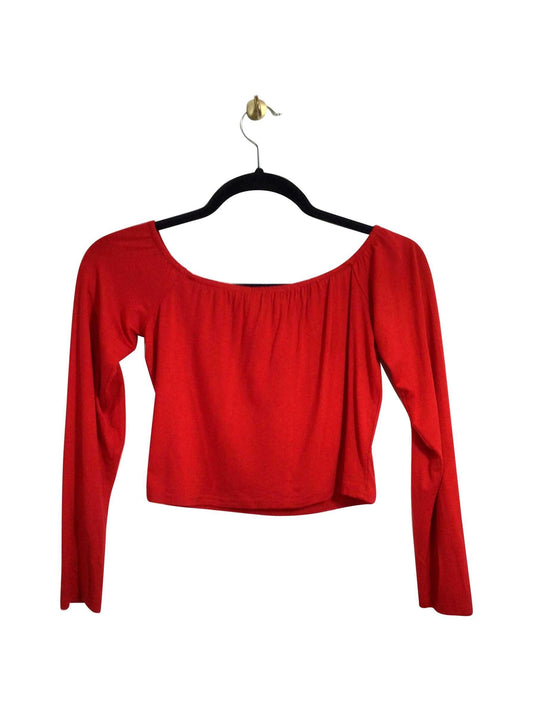 NASTY GAL Regular fit Crop top in Red - 12 - Velora