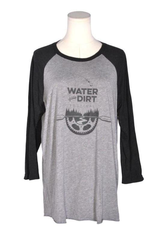 NEXT LEVEL APPAREL Women T-Shirts Regular fit in Gray - L - Velora Luxury Fashion