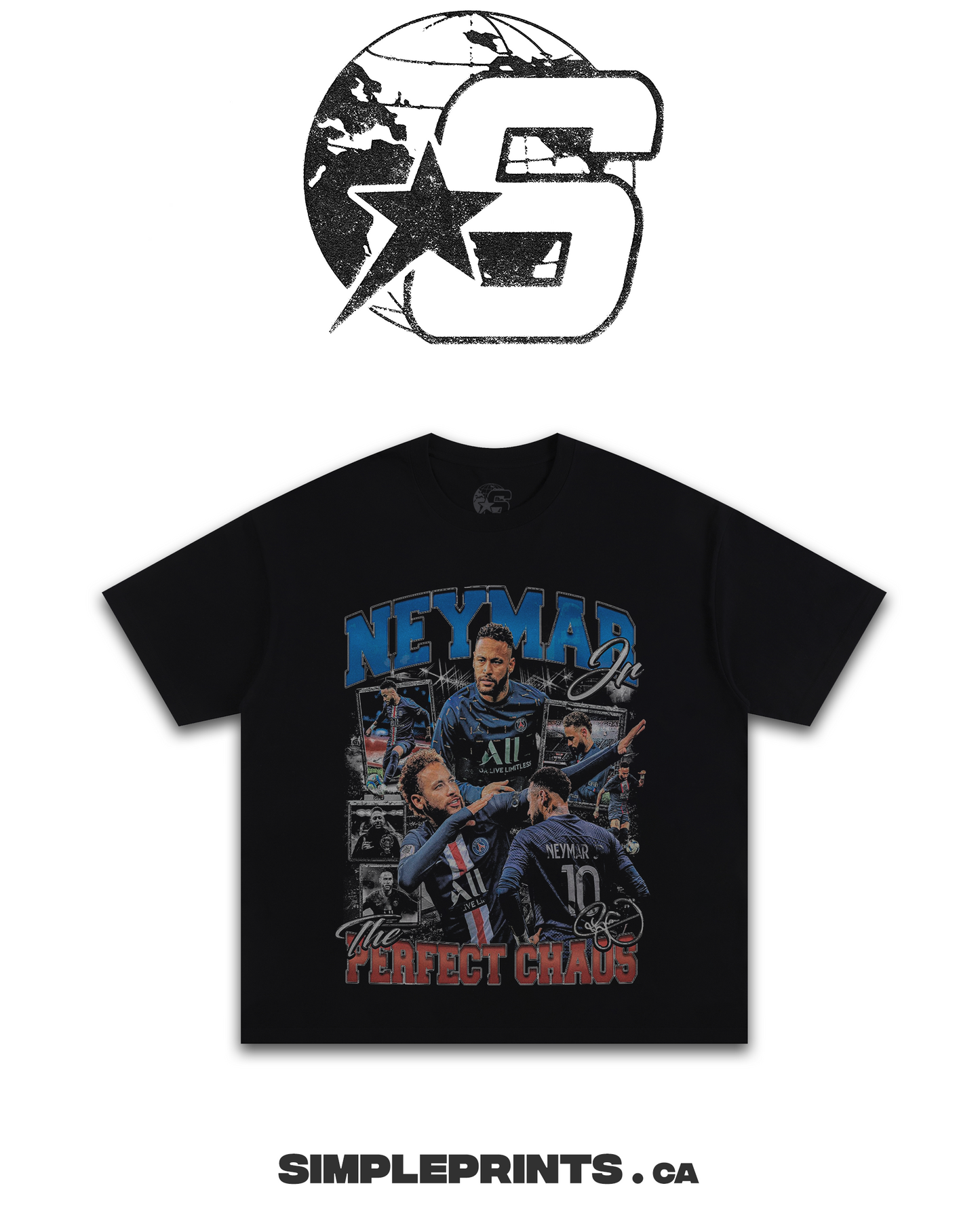 NEYMAR JR Graphic T-Shirt - Velora Luxury Fashion