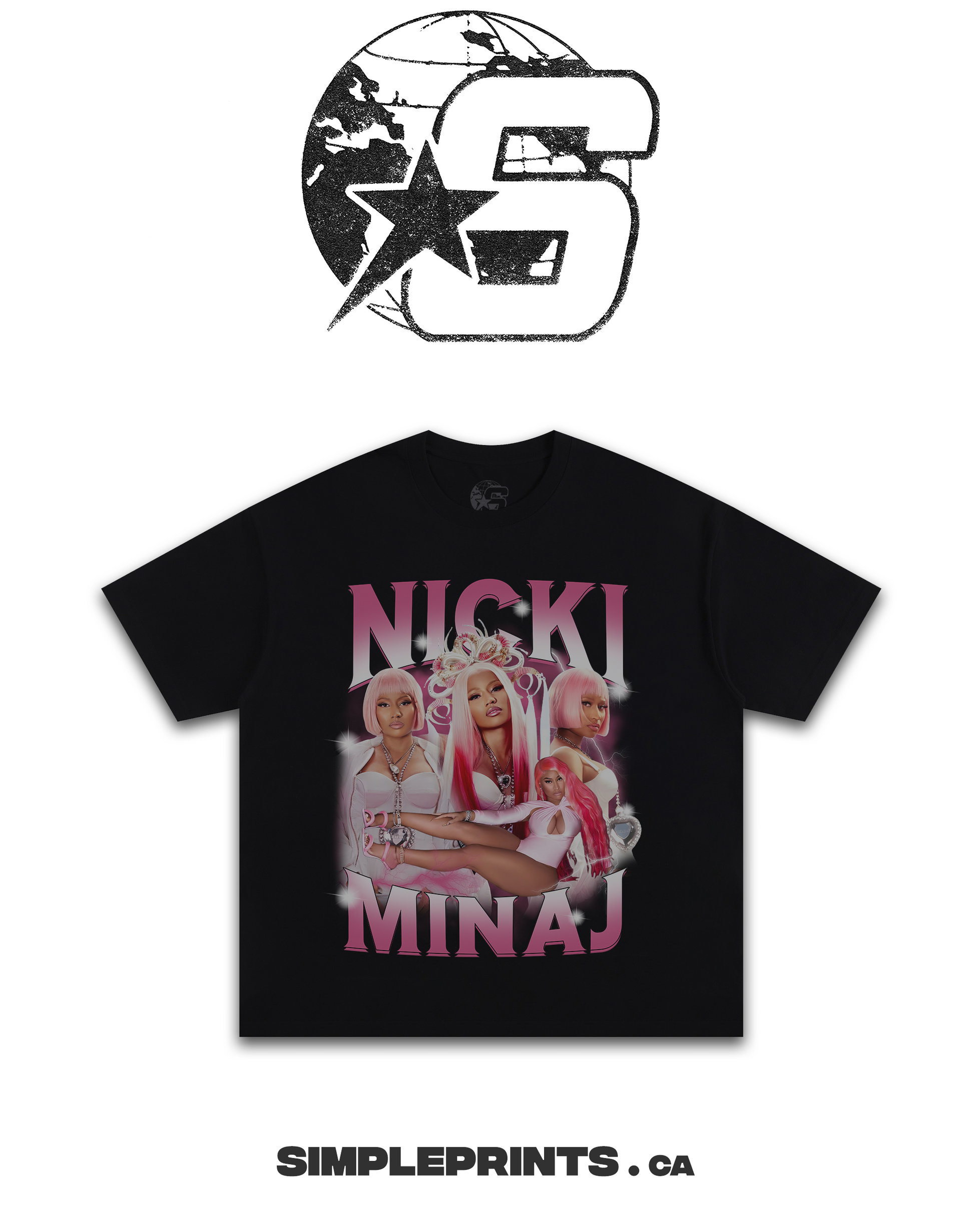 NICKI MINAJ Graphic T-Shirt - Velora Luxury Fashion