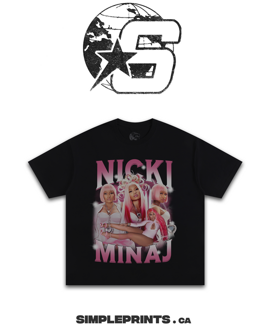 NICKI MINAJ Graphic T-Shirt - Velora Luxury Fashion