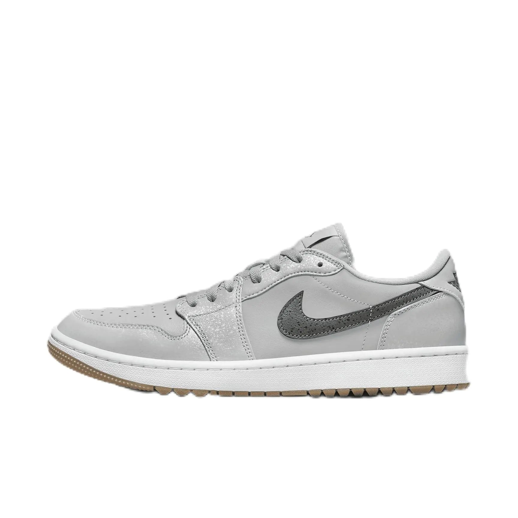 NIKE Air Jordan 1 Low G Golf Shoes (DD9315-006 Wolf Grey/White/Gum Medium Brown/Iron Grey) Size 6.5 - Velora Luxury Fashion
