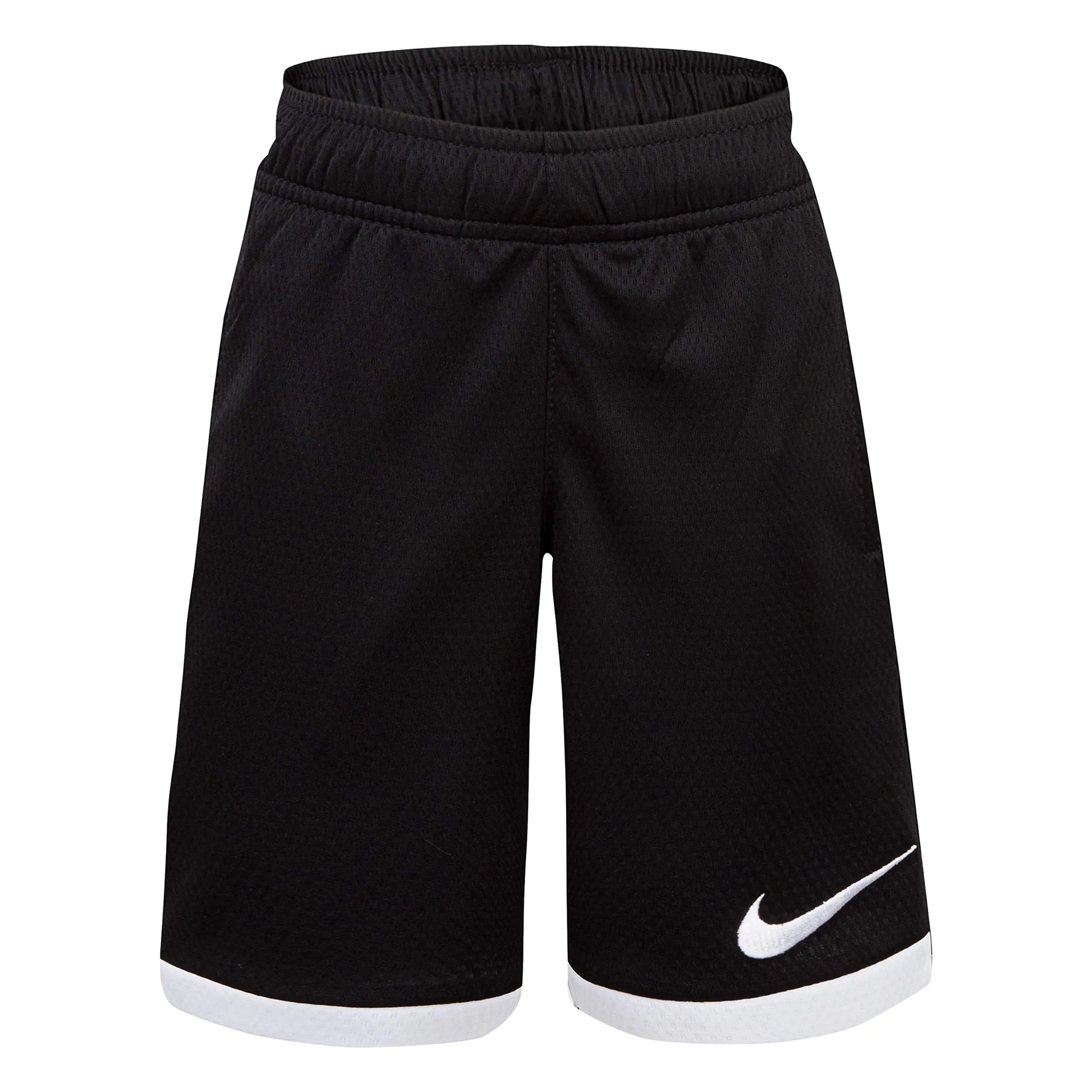 NIKE Childrens Apparel Boys Toddler Dri-FIT Trophy Shorts Black 2T - Velora Luxury Fashion
