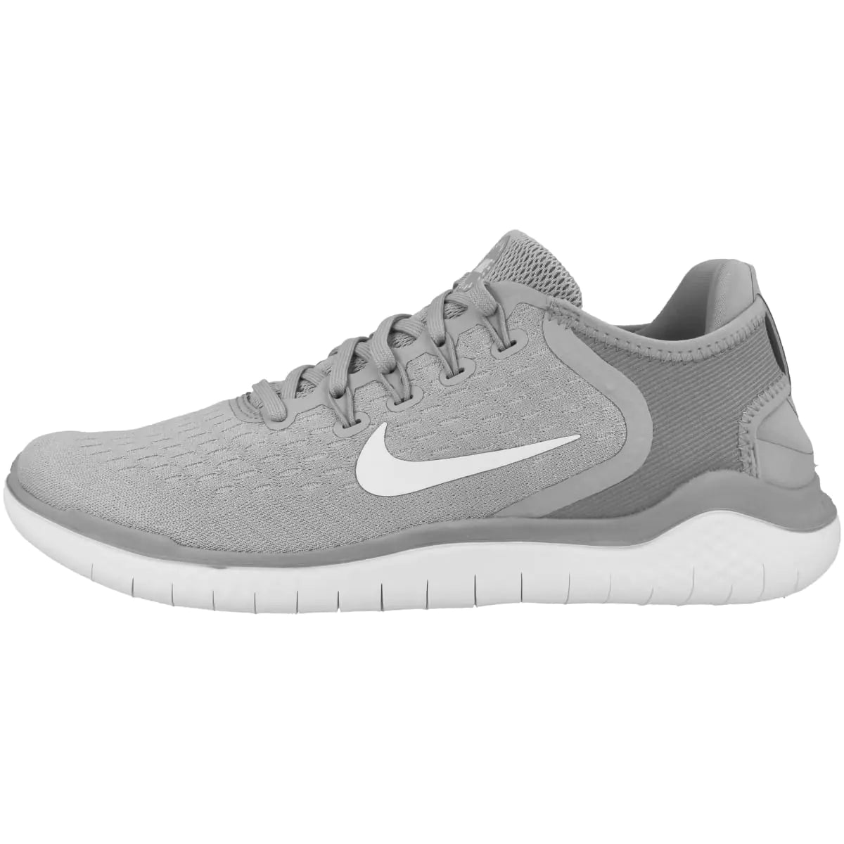 NIKE Mens Running Shoes Wolf Grey/White/Volt 12.5 - Velora Luxury Fashion