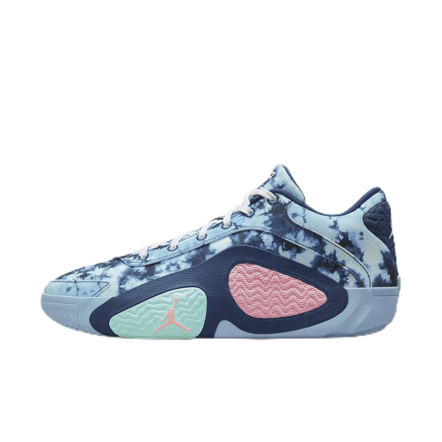 NIKE Tatum 2 ""Denim Basketball Shoes (HJ4420-400 Blue Void/Leche Blue/Tropical Twist) Size 9.5 - Velora Luxury Fashion