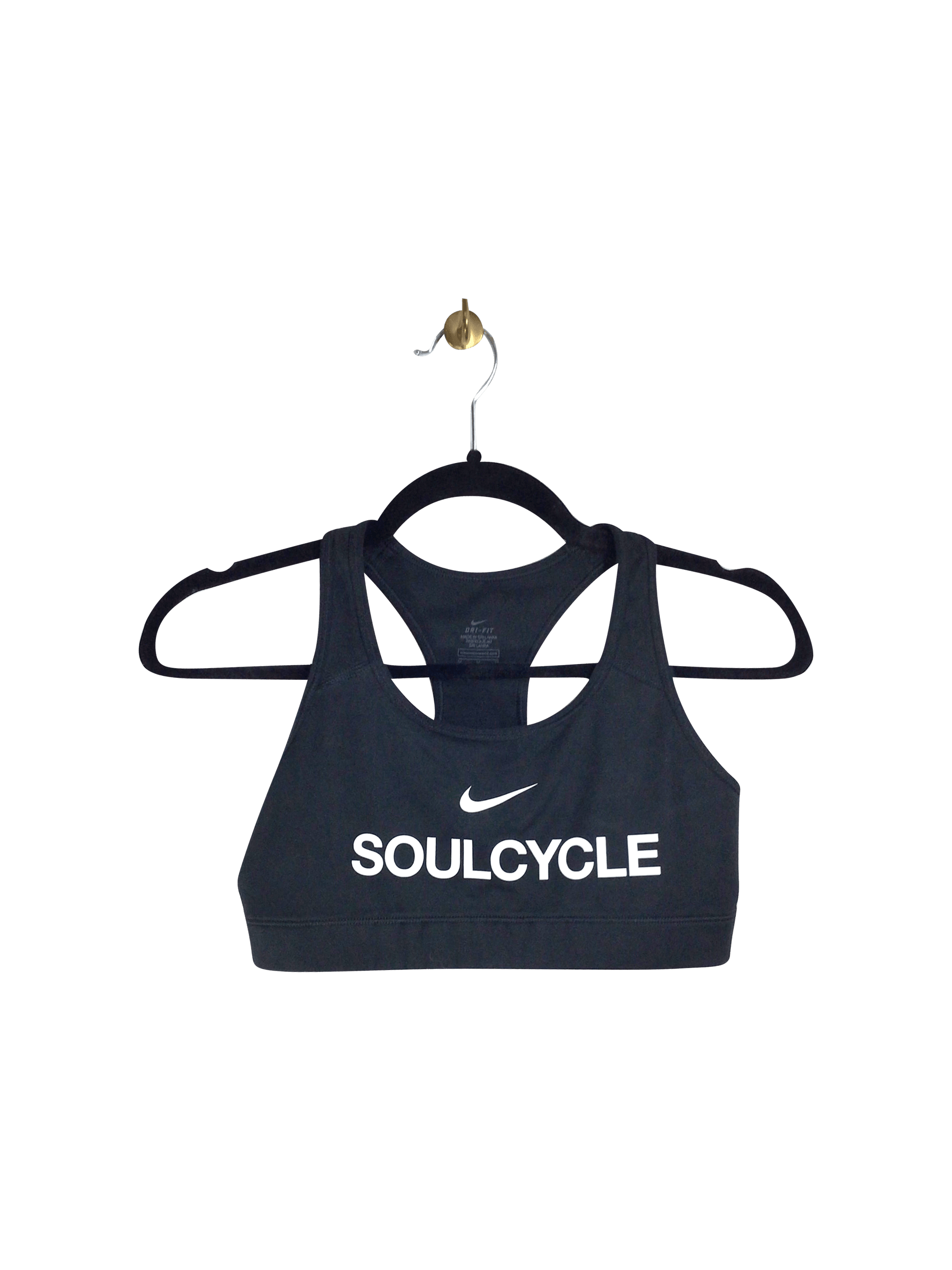 NIKE Women Activewear Sports Bras Regular fit in Black - M - Velora Luxury Fashion