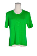 NINA RICCI Women T-Shirts Regular fit in Green - 2 - Velora Luxury Fashion
