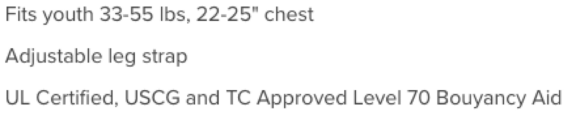 NRS Crew Child PFD's UL & ULC Approved - Velora Luxury Fashion