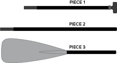 NRS Quest 3-Piece SUP Paddle - Velora Luxury Fashion
