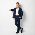 Navy Seal Boys Suit - Velora Luxury Fashion