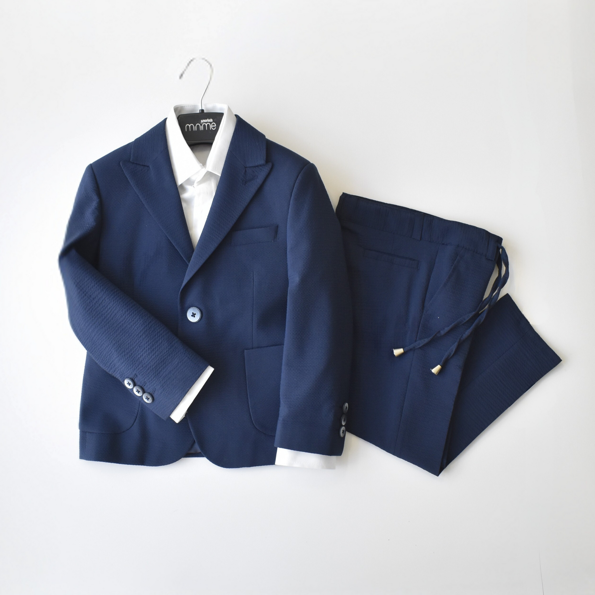 Navy Seal Boys Suit - Velora Luxury Fashion