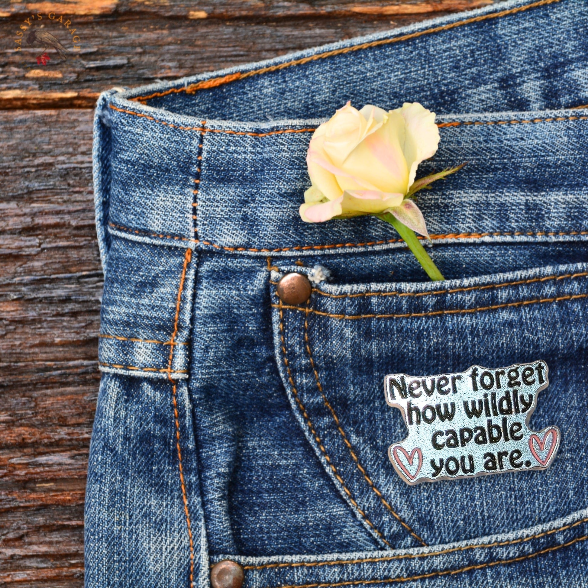 Never Forget How Wildly Capable You Are | Collectible Pin - Velora