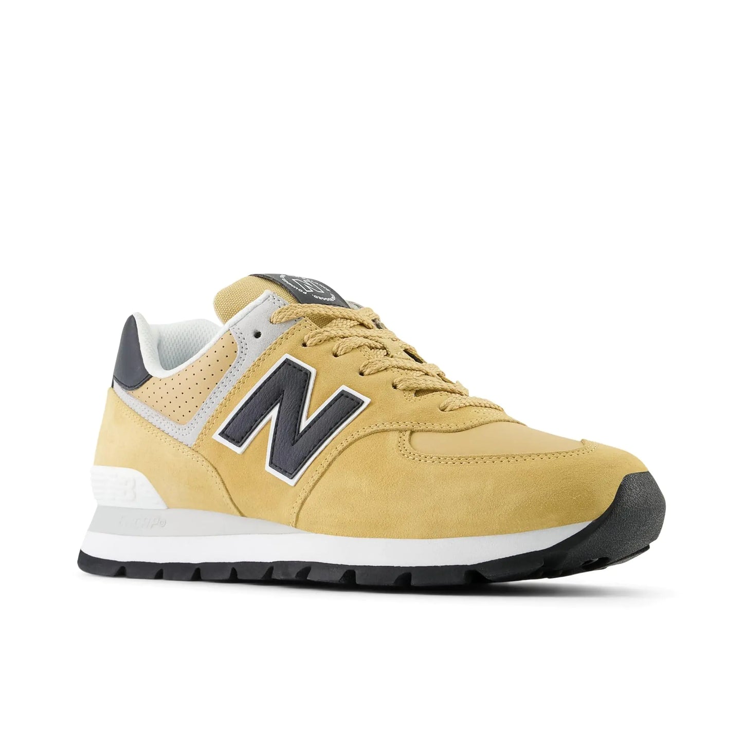New Balance ML574 - Rugged Beige/Black 10 D (M) - Velora Luxury Fashion