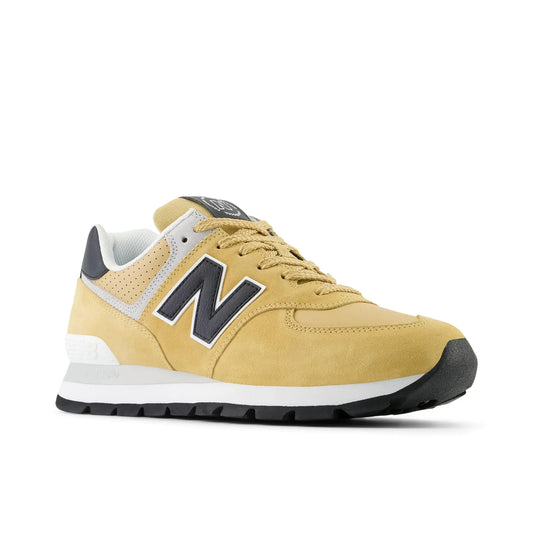 New Balance ML574 - Rugged Beige/Black 10 D (M) - Velora Luxury Fashion