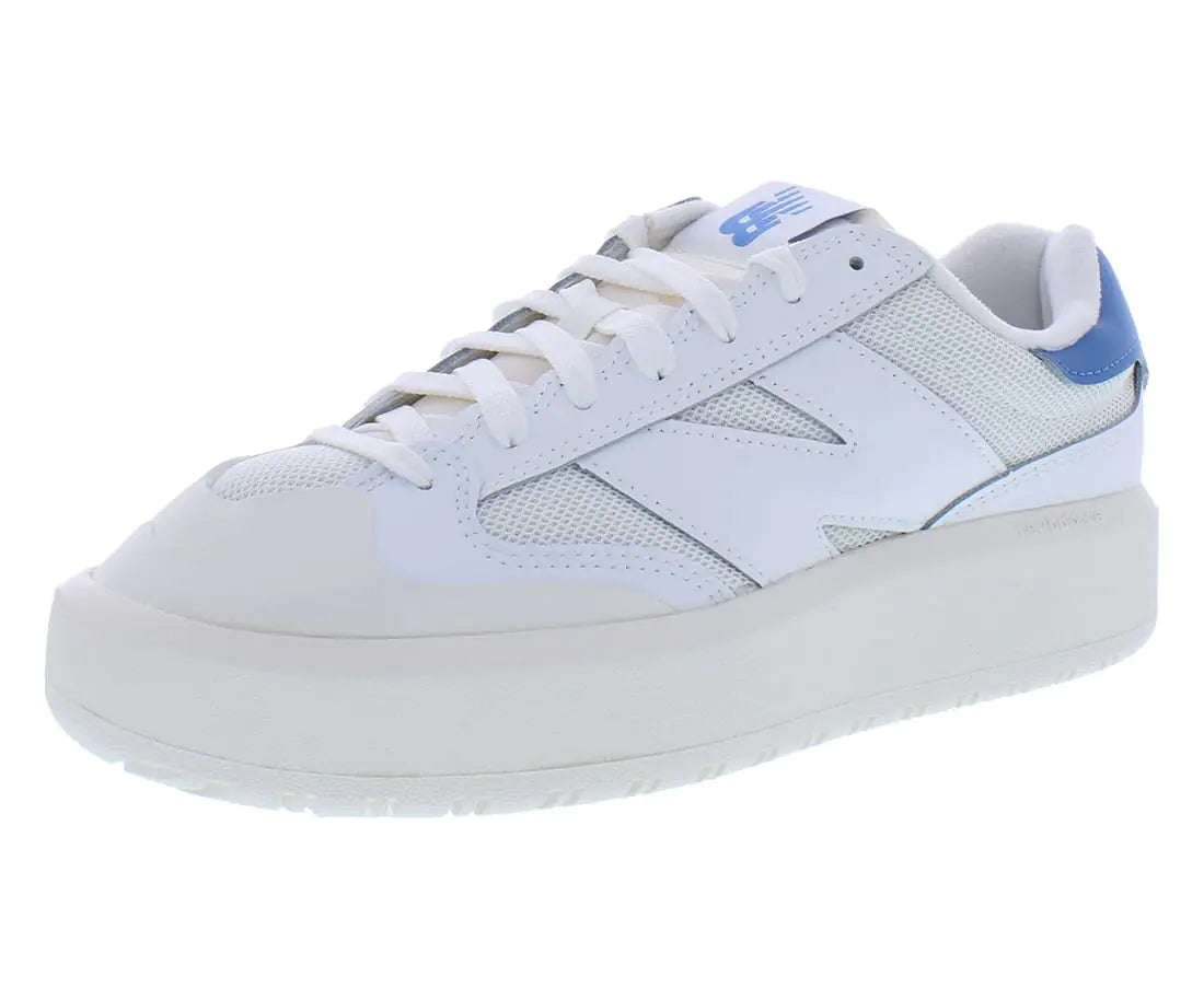 New Balance Mens 302 Trainers White Heritage Blue Sea Salt 10 Women - Velora Luxury Fashion