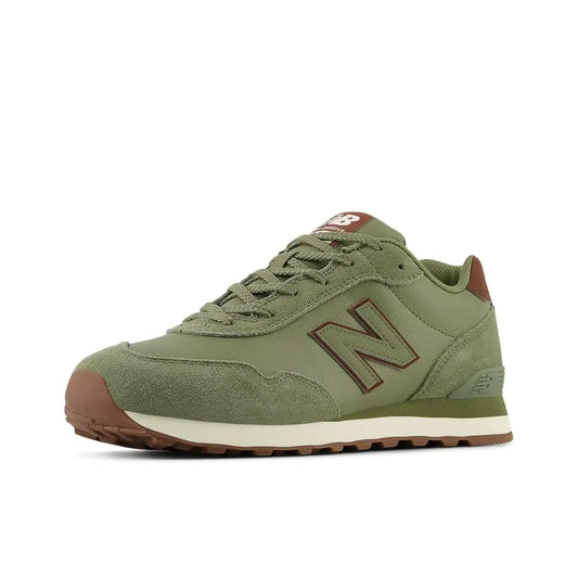 New Balance Mens 515 V3 Sneaker White/Olive 9.5 - Velora Luxury Fashion