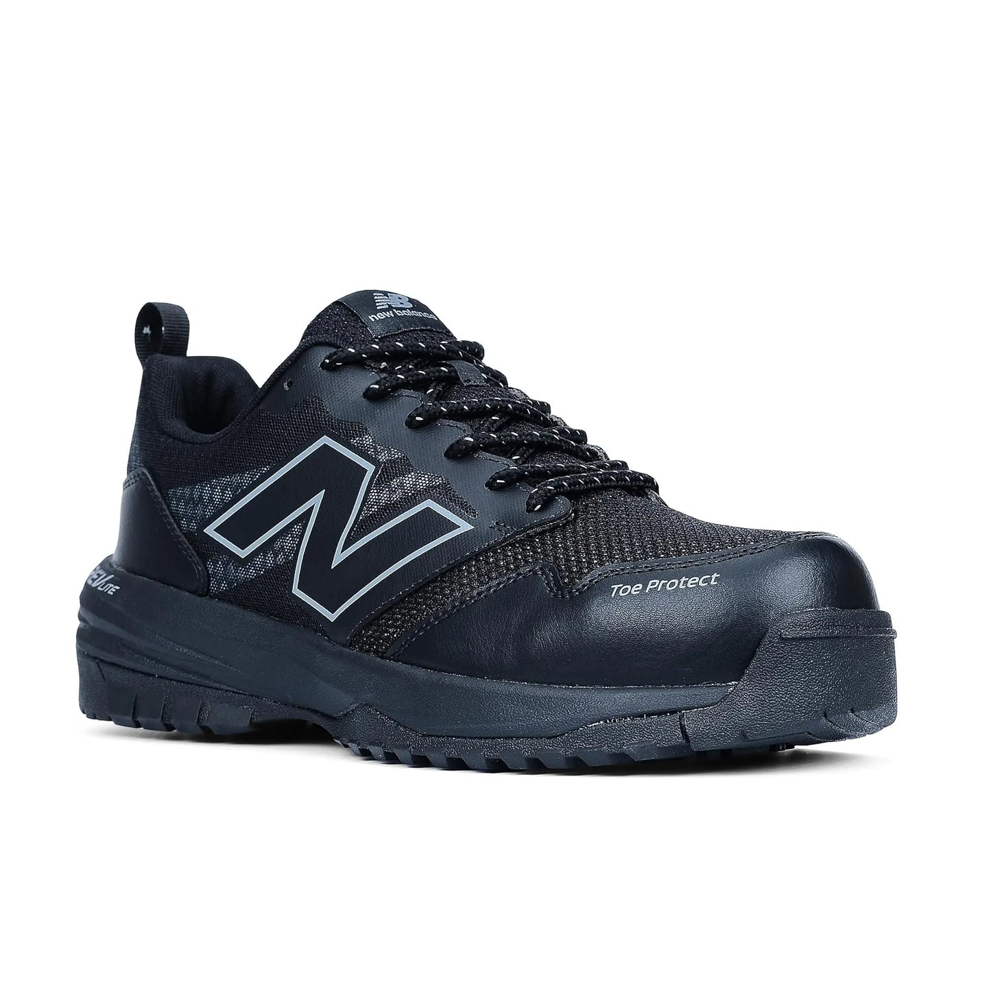 New Balance Mens Composite Toe Quikshift Industrial Shoe Black/Black/Black 16 Wide - Velora Luxury Fashion