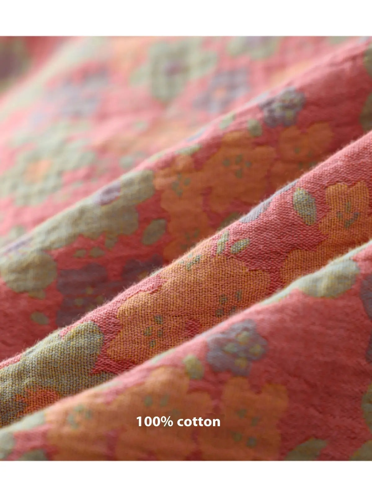 New Chinese Style Double Pure Cotton Gauze Pajamas For Women Spring Autumn Set EX-STOCK Canada