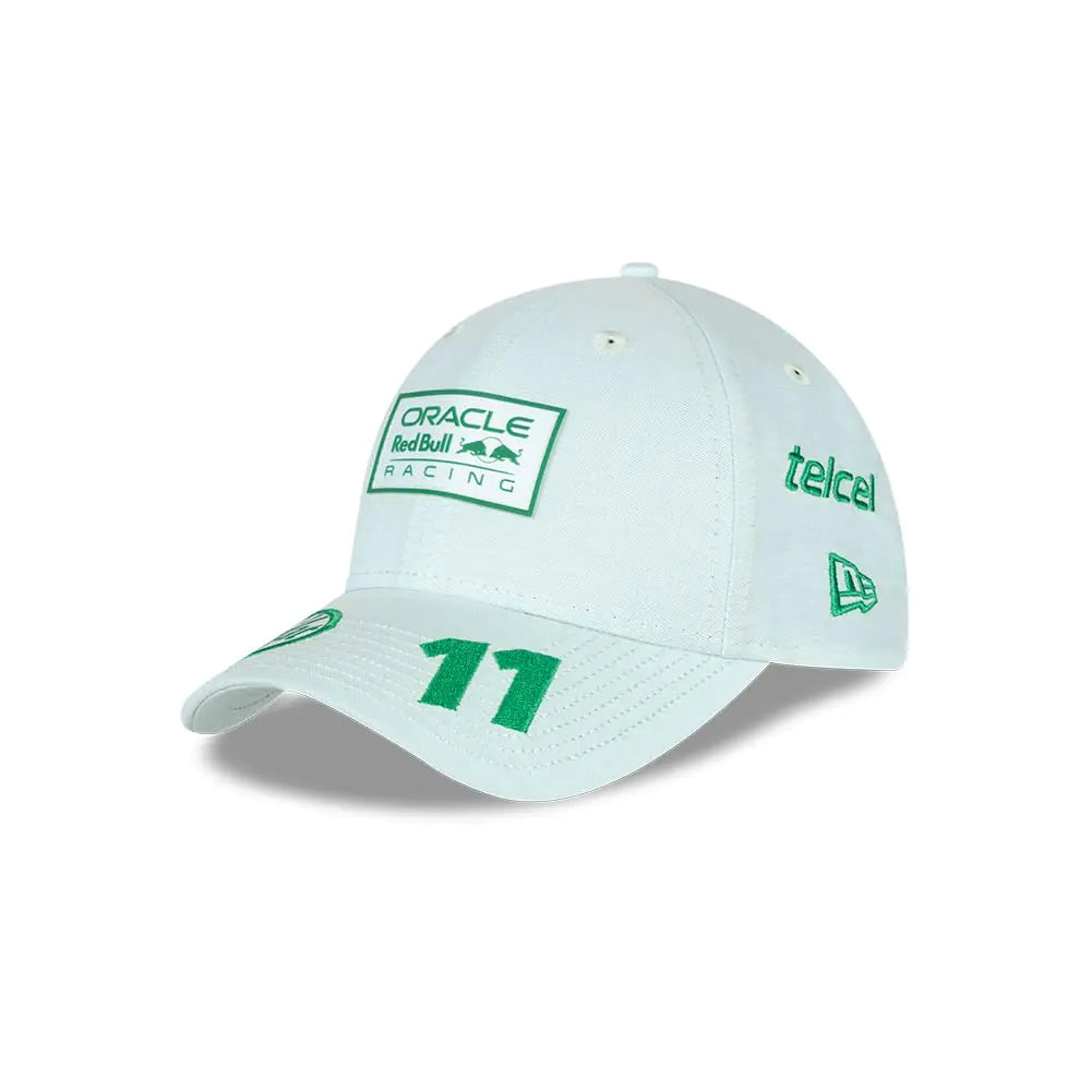 New Era F1 Red Bull Racing Czech Perez GP Mexico 2024 Cap 9Forty Adjustable Green Talla Única - Velora Luxury Fashion