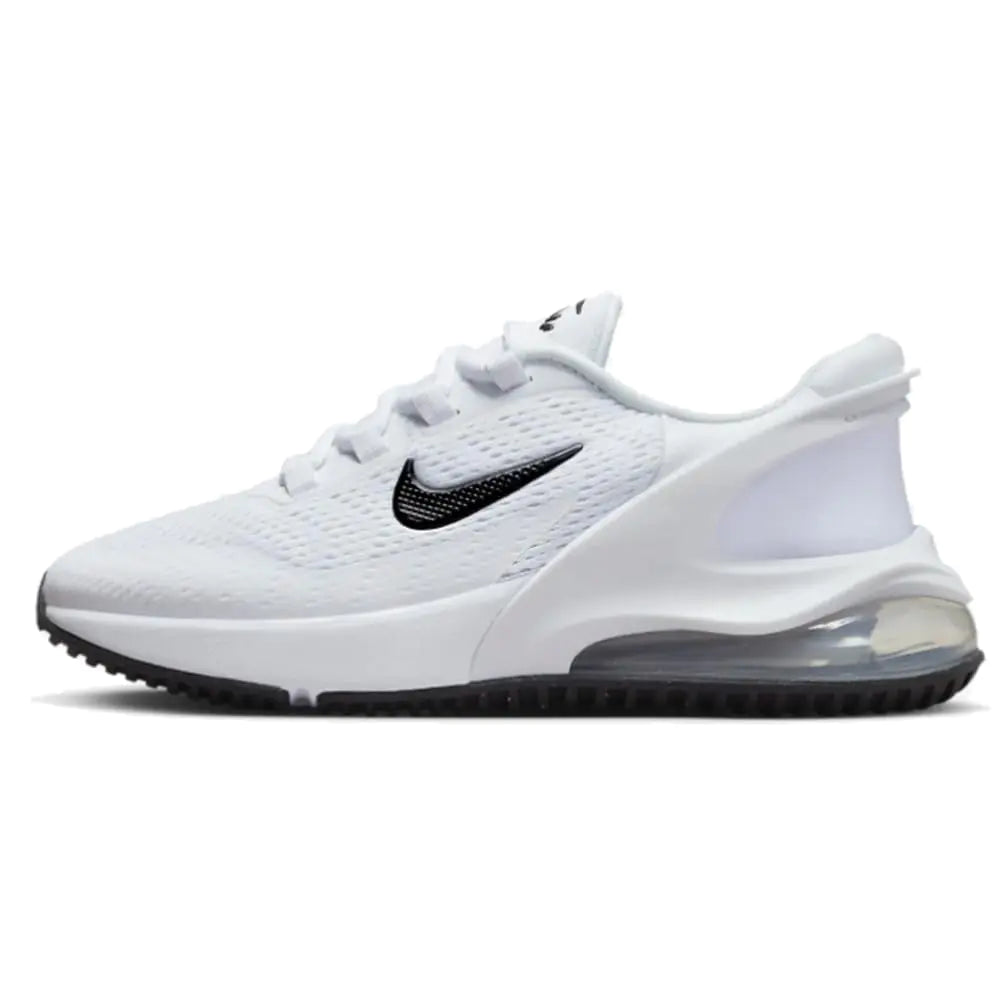 Nike Air Max 270 Go (Big Kid) White/Black 6.5 Big Kid M - Velora Luxury Fashion