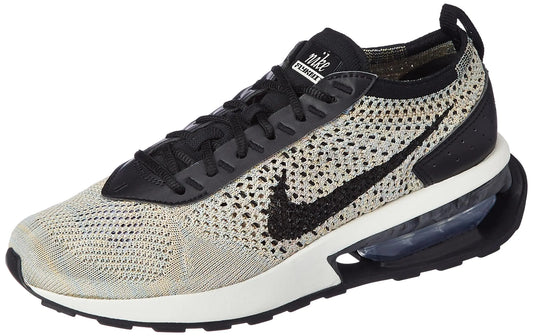 Nike Air Max Flyknit Racer Womens Shoes Size 6 Color: Taupe/Black - Velora Luxury Fashion