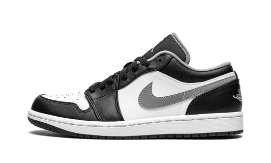 Nike Mens Air Jordan 1 Low Black/Particle Grey Black/Particle Grey/White 12 - Velora Luxury Fashion