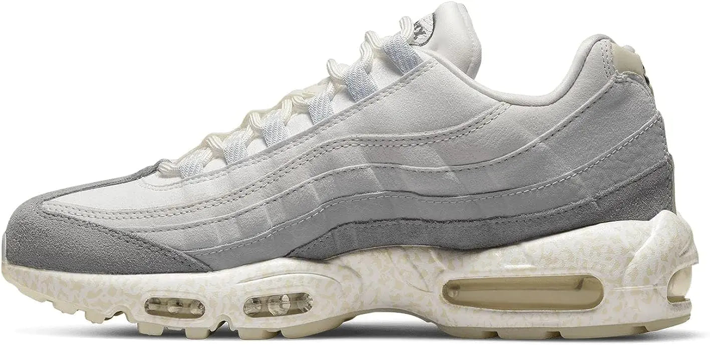 Nike Mens Air Max 95 QS DV2593 100 Light Bone - Size 14 - Velora Luxury Fashion