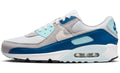 Nike Mens Low-Top Sneakers Pure Platinum White Glacier Blue 8 - Velora Luxury Fashion